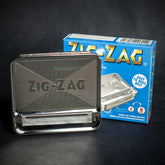 Zig Zag Metal Rollbox Cigarette Roller - Slim & Extra Slim