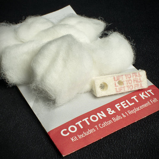 Zippo Lighter Maintenance - Cotton & Felt Replacement Wadding