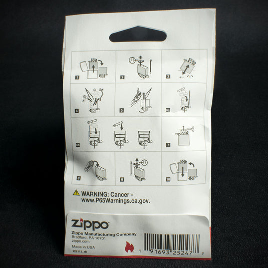 Zippo Lighter Maintenance - Cotton & Felt Replacement Wadding