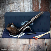 Savinelli Morellina Smooth Brown (802) 6mm - Briar Pipe