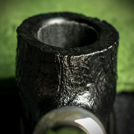 Peterson of Dublin System Spigot Sandblasted Briar Pipe - Shape 301