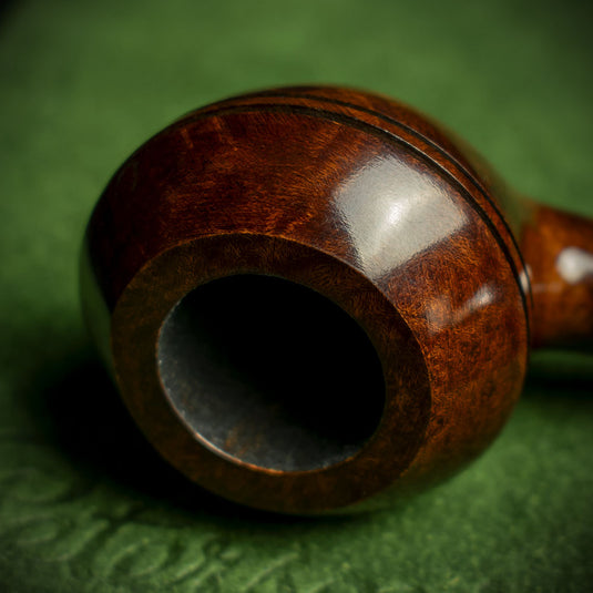 Peterson of Dublin Kildare Silver Mounted BriarSmoking Pipe - Shape 411