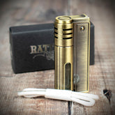 Rattray's Steam Punk Petrol Lighter - Brass Finish