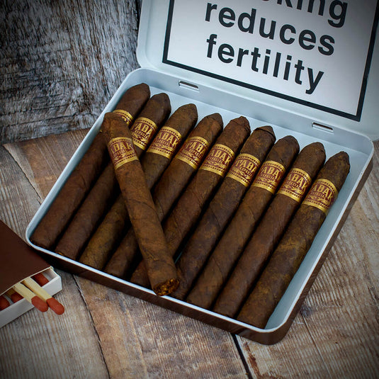 Drew Estate Tin Tabak Especial Oscuro Maduro Cigars - Tin of 10