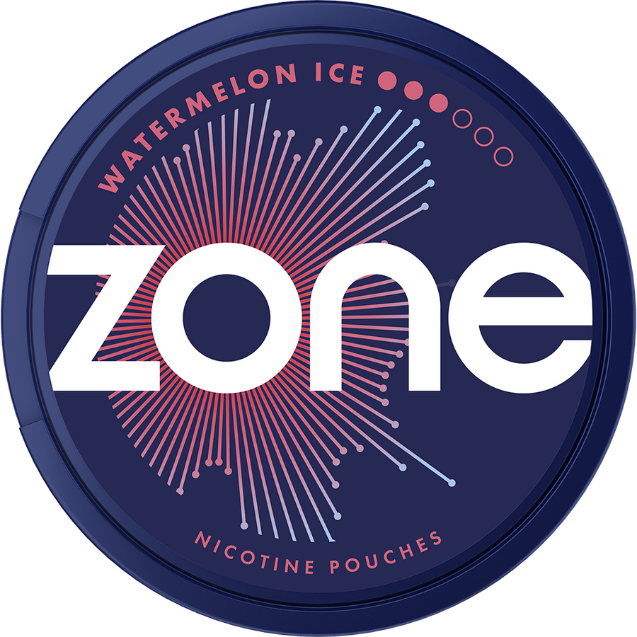 Zone Watermelon Ice Nicotine pouch 10mg - Pack of 20