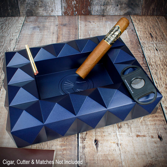 ** DISC** Colibri Quasar Cigar Ashtray – Navy