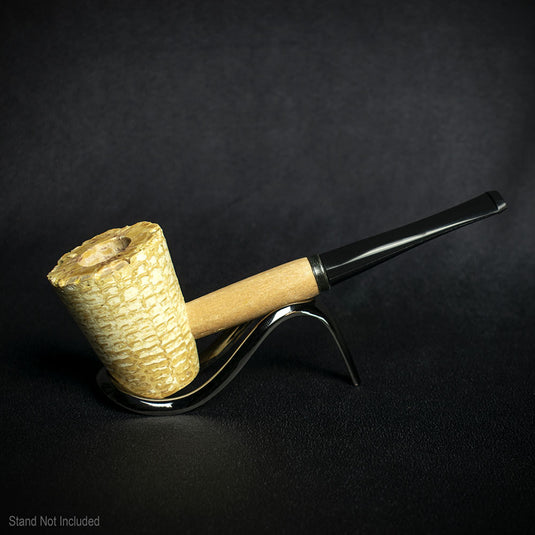 Missouri Mark Twain Corn Cob Pipe - Straight