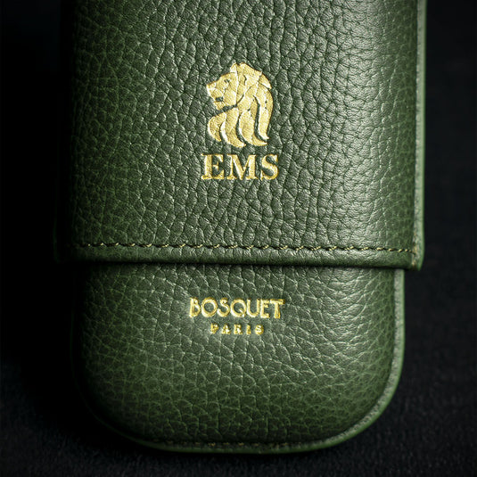 Bosquet EMS Leather Cigar Case (Limited Edition) Forest Green