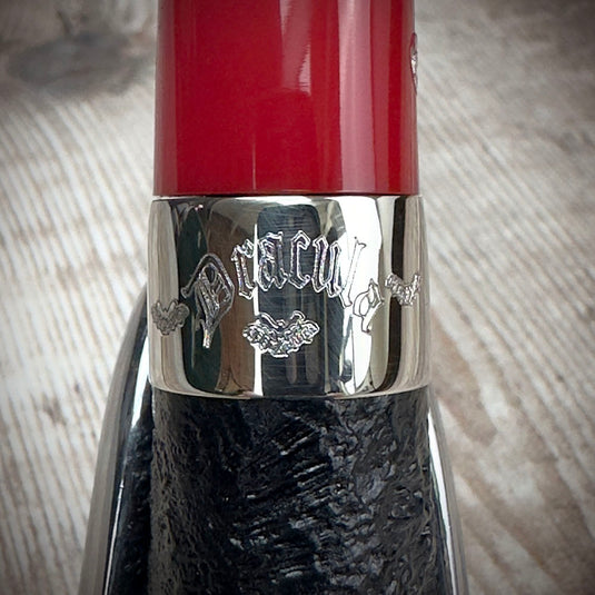 Dracula Sandblasted Briar Pipe By Peterson of Dublin - Shape No.69