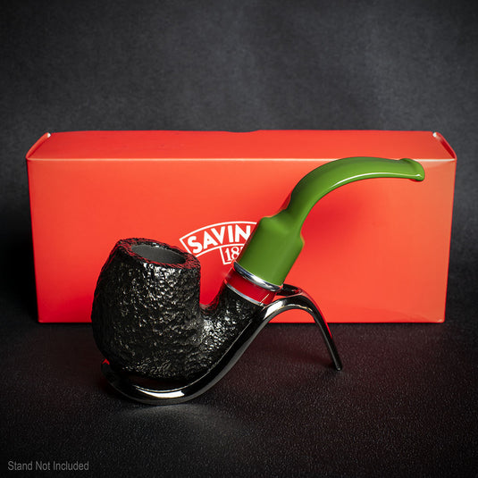 Savinelli St Nicholas Xmas 2025 Briar 6mm Smoking Pipe - Shape 614