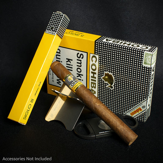 Cohiba Siglo III Cuban Cigars - 5 Pack