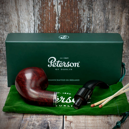 Killarney Red Briar Pipe By Peterson Of Dublin - Shape No. XL02