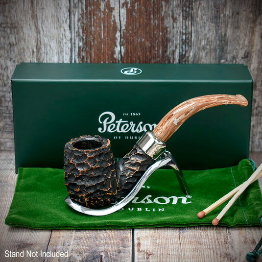 Derry Rusticated Briar Pipe By Peterson of Dublin - Shape 69 (9mm)