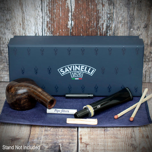 Savinelli Oscar Liscia Marrone Scuro 315 - Briar Pipe