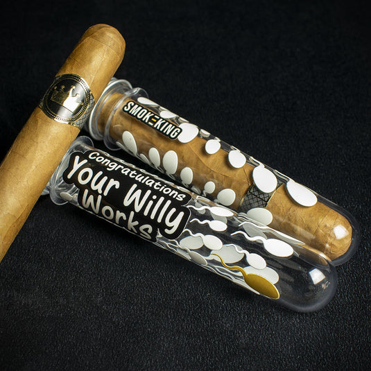 Congradulations Your Willy Works Cigar Gift Tube