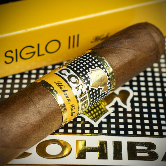 Cohiba Siglo III Cuban Cigars - 5 Pack