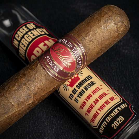 2026 Fathers Day Cigar Gift Tube - Dads  Emergency Cigar 