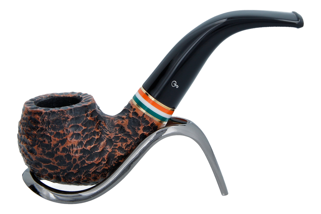 Peterson St. Patrick's Day 2023 Rusticated Briar Pipe Shape 03 SmokeKing