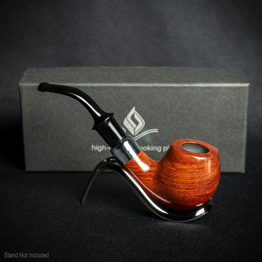 Smoke-King 9mm Rosewood Pipe - Bent