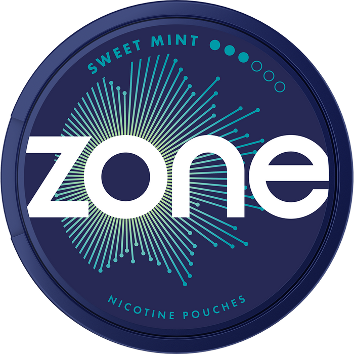 Zone Sweet Mint Nicotine pouch 10mg - Pack of 20