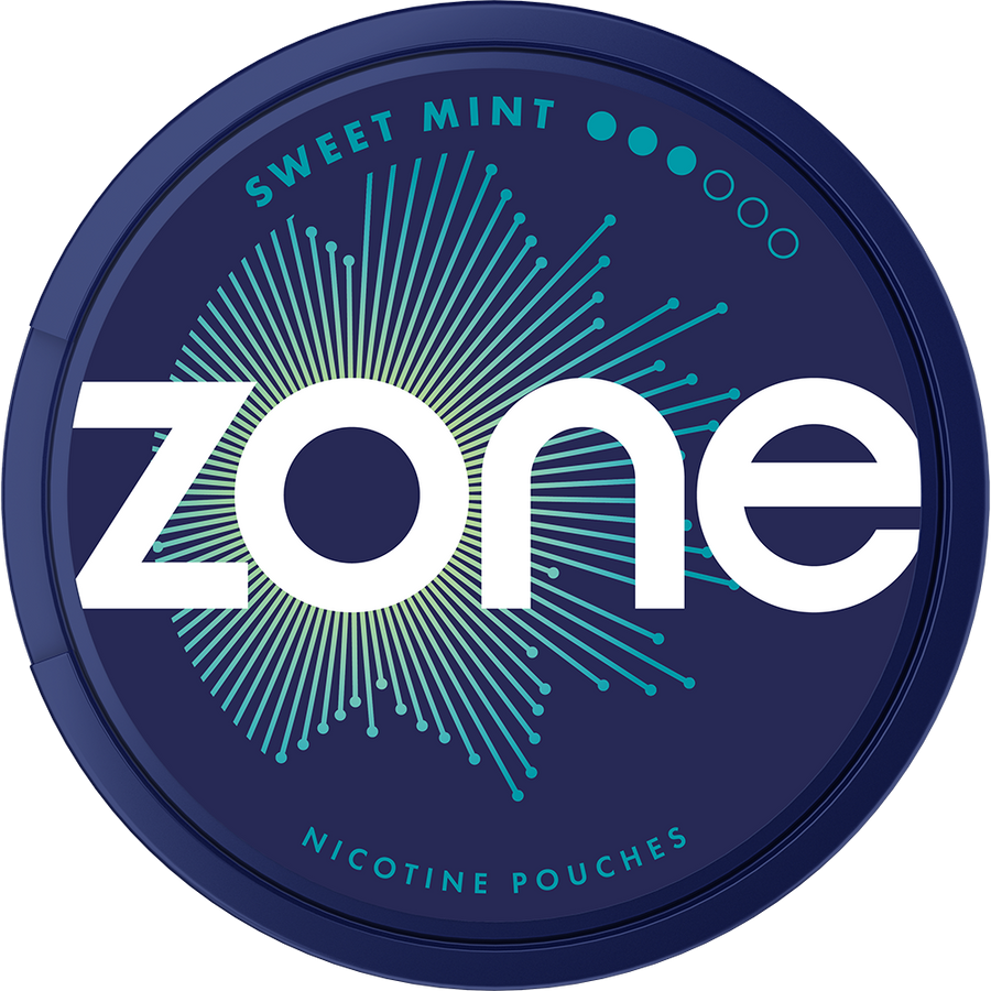 Zone Sweet Mint Nicotine pouch 10mg - Pack of 20