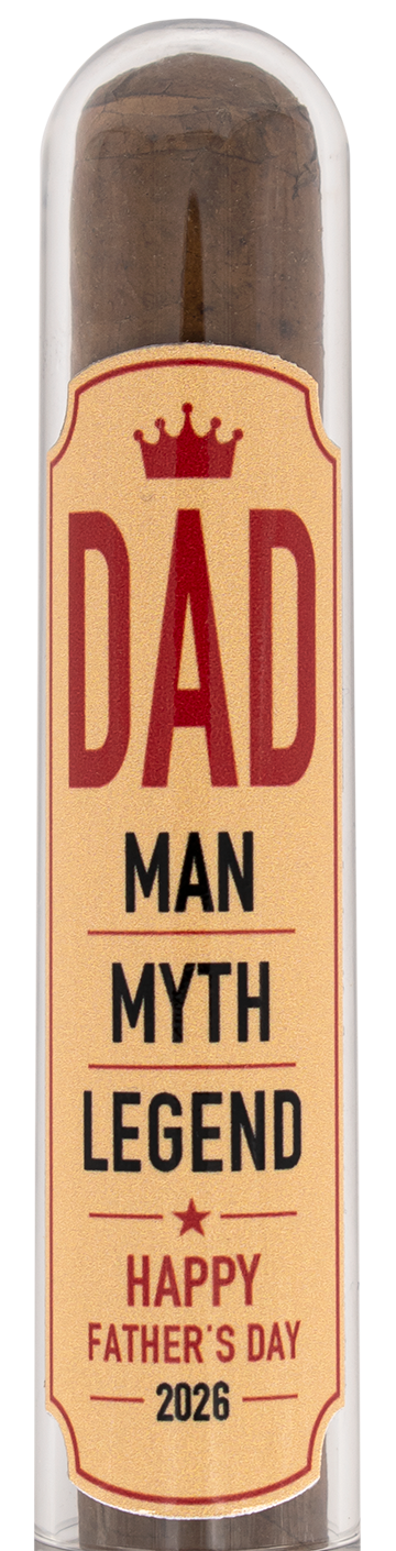 2026 Fathers Day Cigar Gift Tube - Dad - The Man The Myth The Legend