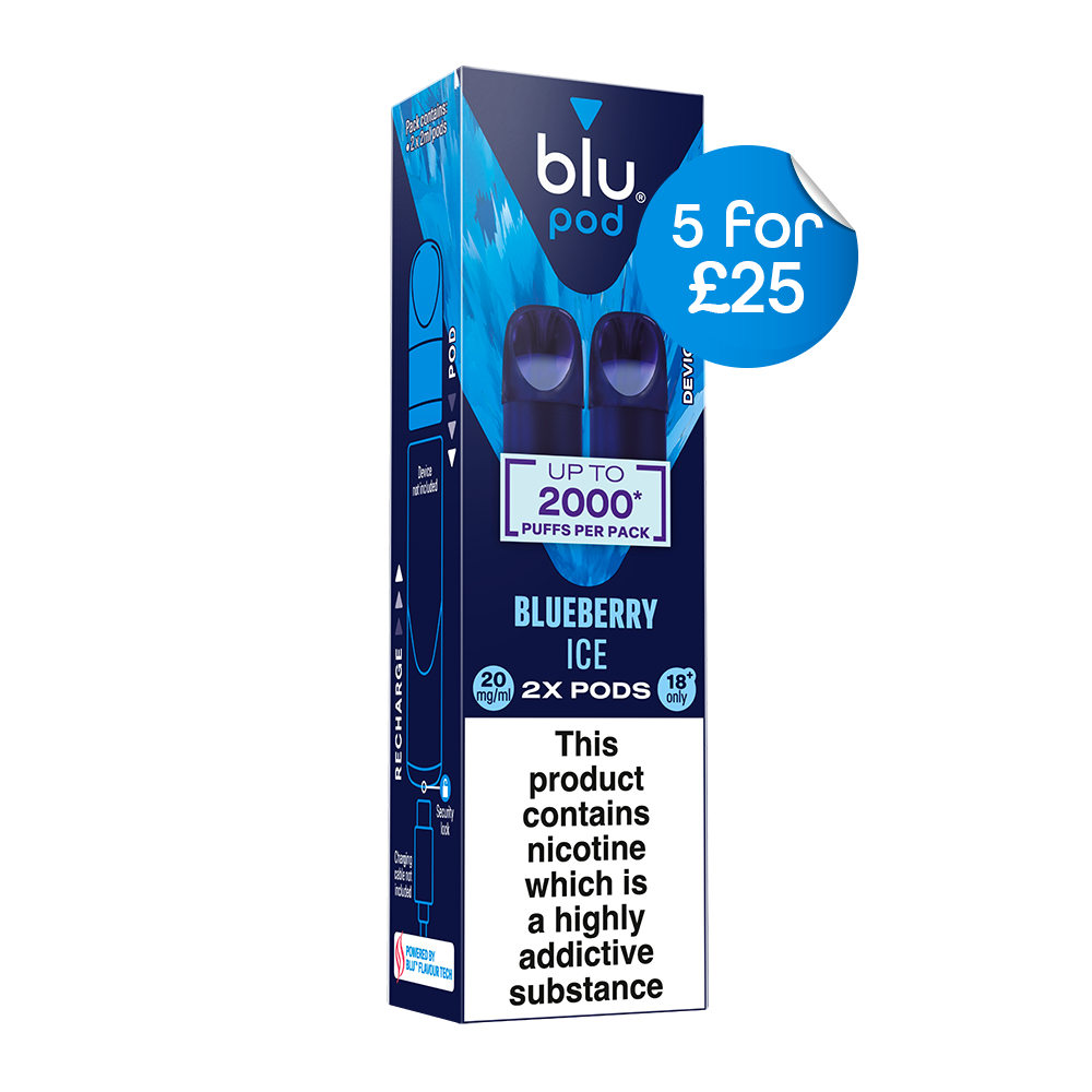 Blu Pre-Filled Replacement Vape Pods 20mg/ml 2 Pack