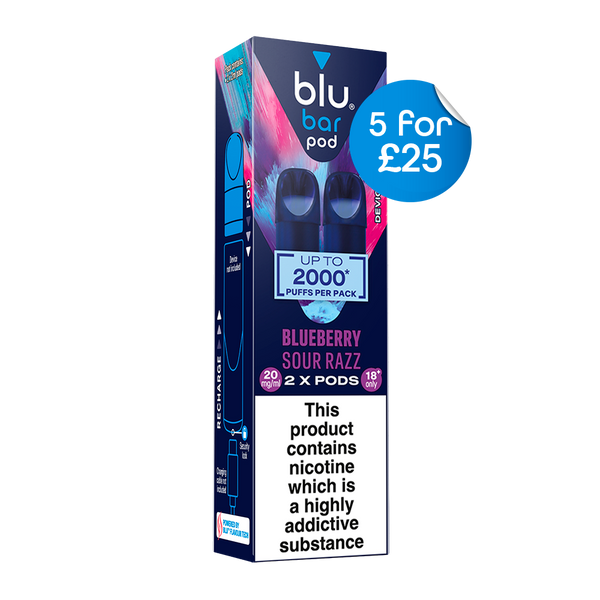 blu cigarette recharge New 2.0 | Rechargeable vape pen BLU BAR VAPE POD Kit