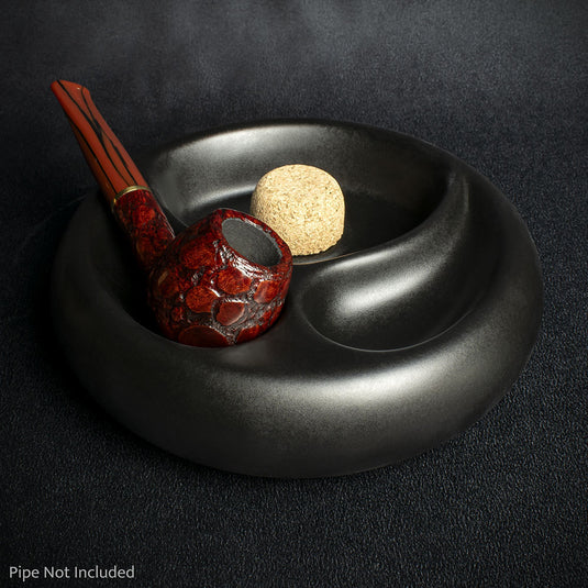 Bullseye 2 Pipe Ashtray Matte Black