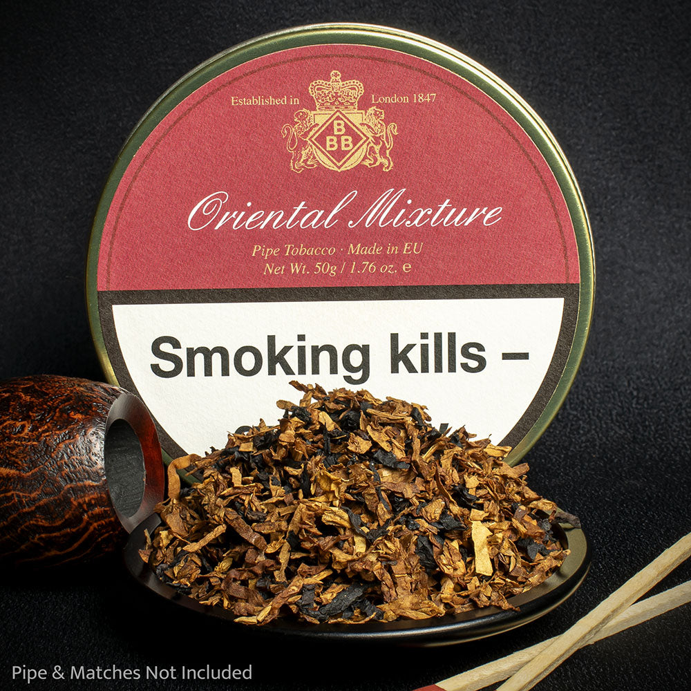 oriental mixture tobacco tin McConnell 1.75oz Pipe smoking mixture | Dutch Pipe