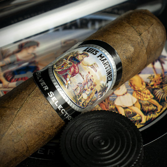 Luis Martinez Crystal Robusto Silver Selection Cigar - Single