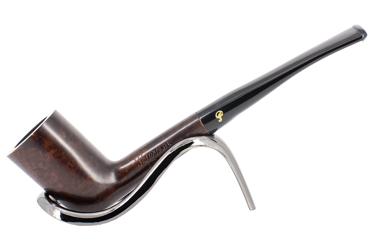 Aran Briar Pipe By Peterson of Dublin - Shape No.124 Smoke-King