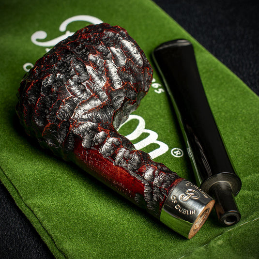 Peterson of Dublin Donegal Rocky Briar Smoking Pipe - Shape No.15
