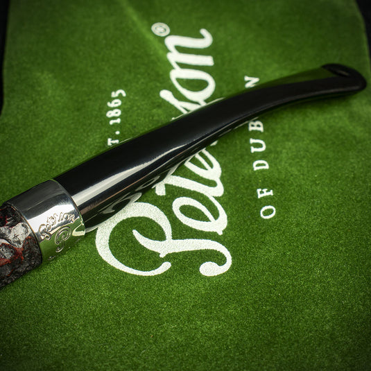 Peterson of Dublin Donegal Rocky Briar Smoking Pipe - Shape No.406