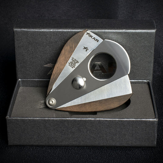 Xikar Xi-3 Macassar Ebony 300ME Double Blade Guillotine Cigar Cutter