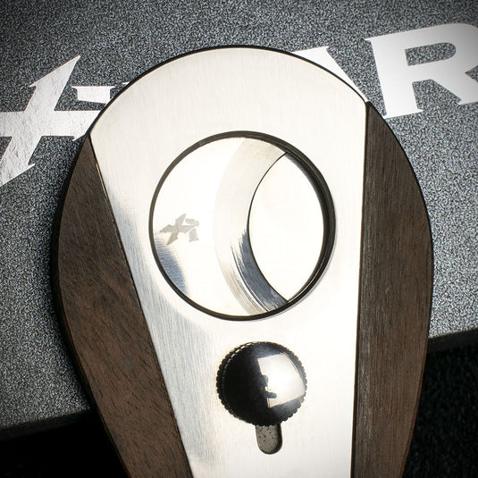 Xikar Xi-3 Macassar Ebony 300ME Double Blade Guillotine Cigar Cutter