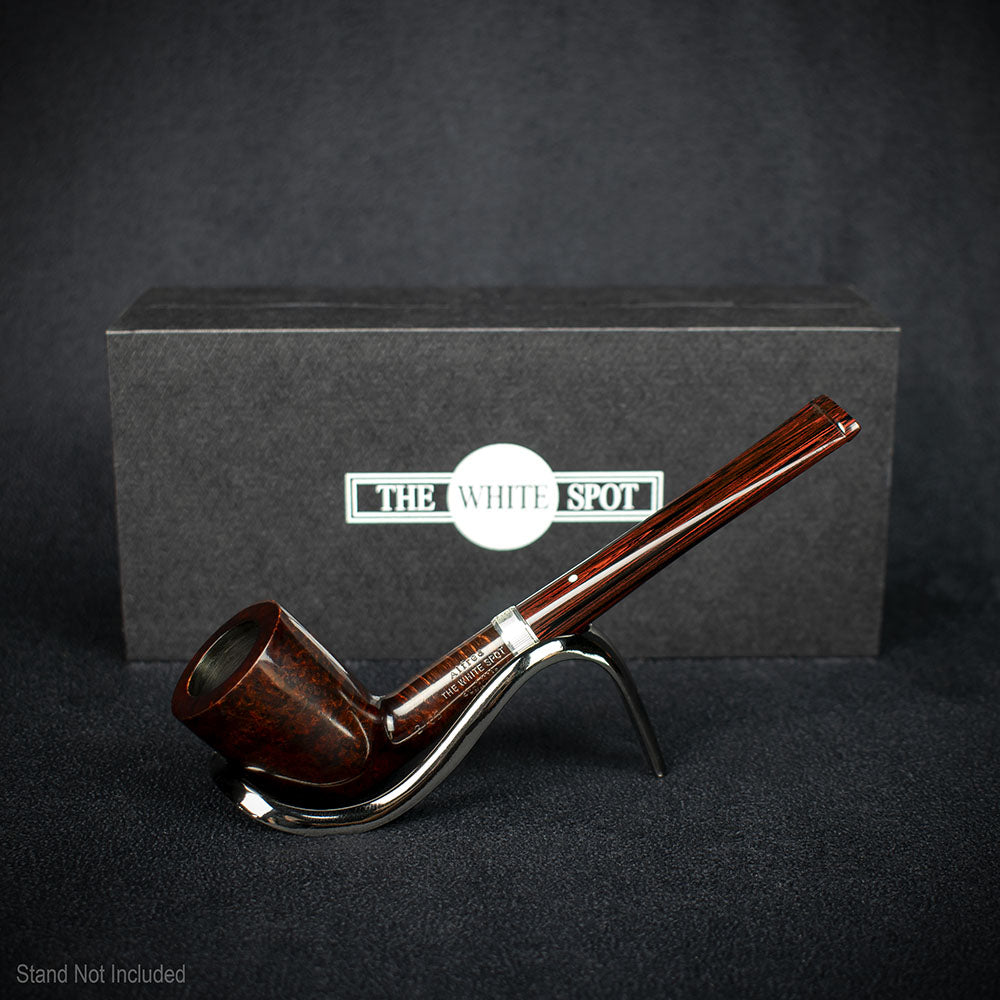 Alfred Dunhill White Spot Briar Smoking Pipe - Chestnut 3105 BB