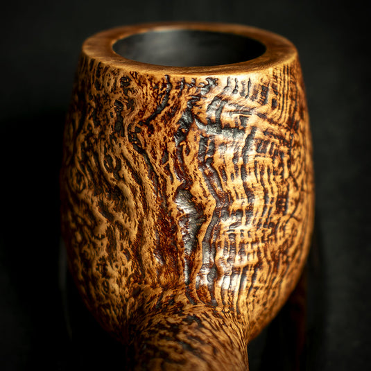 Alfred Dunhill White Spot Briar Smoking Pipe - County 3201