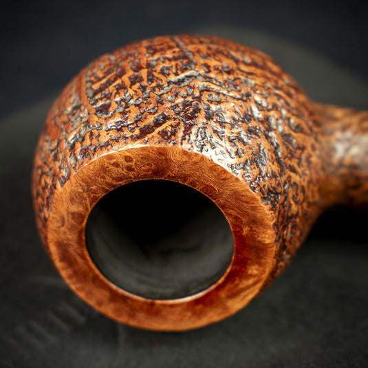 Alfred Dunhill White Spot Briar Smoking Pipe - County 4107