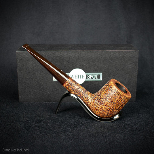 Alfred Dunhill White Spot Briar Smoking Pipe - County 5103