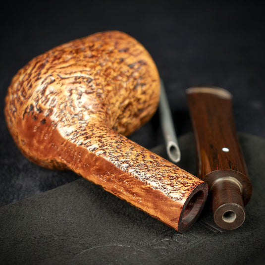 Alfred Dunhill White Spot Briar Smoking Pipe - County 5103