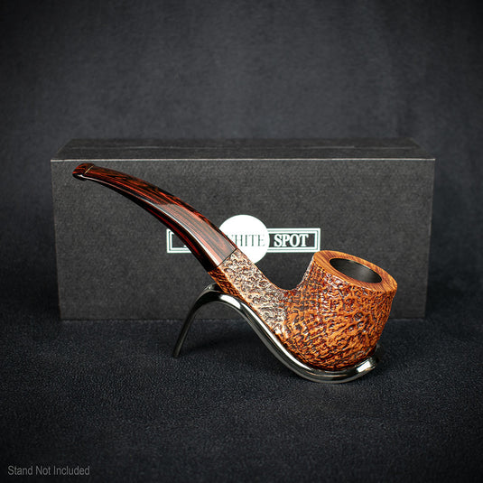 Alfred Dunhill White Spot Briar Smoking Pipe - County 5115
