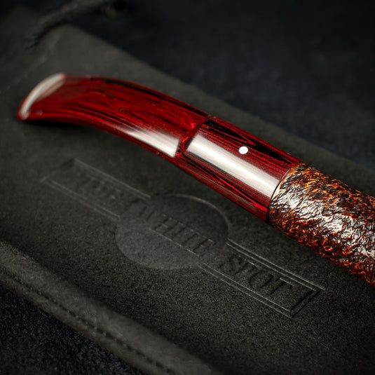 Alfred Dunhill White Spot Briar Smoking Pipe - Cumberland 5213