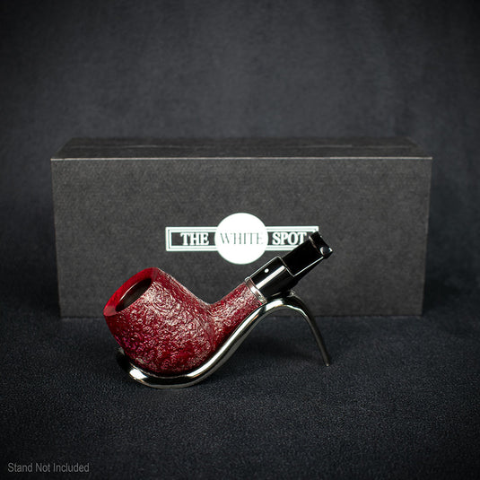 Alfred Dunhill White Spot Briar Smoking Pipe - Ruby Bark 4901