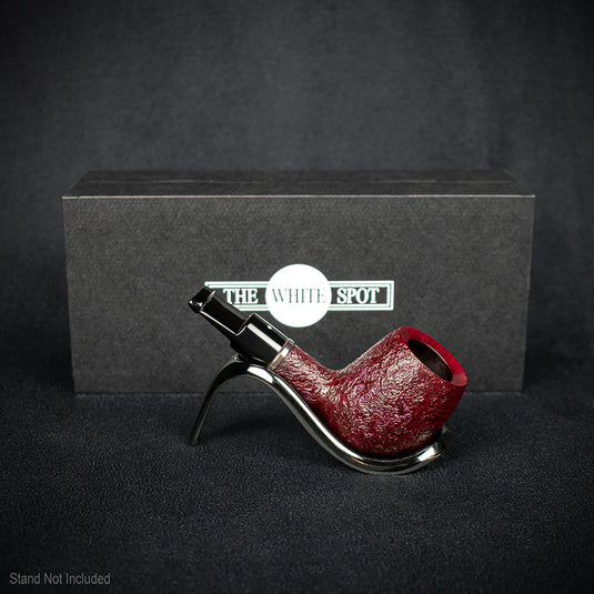 Alfred Dunhill White Spot Briar Smoking Pipe - Ruby Bark 4901