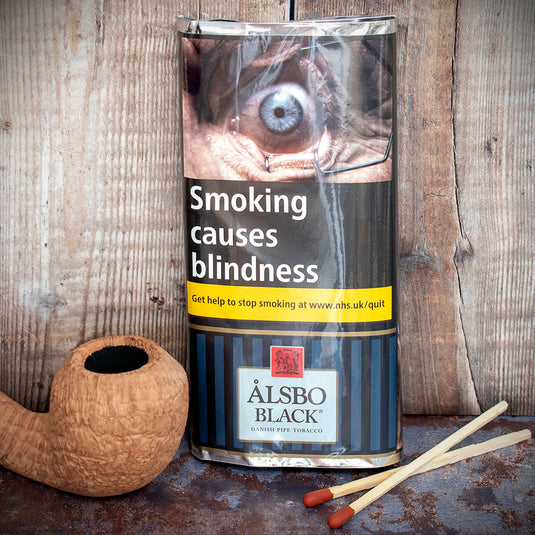 10g Sample - Alsbo Black Pipe Tobacco