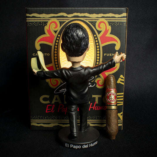 Carlos Carlito Fuente Jnr. Bobblehead (Black) With Short Story Cigar