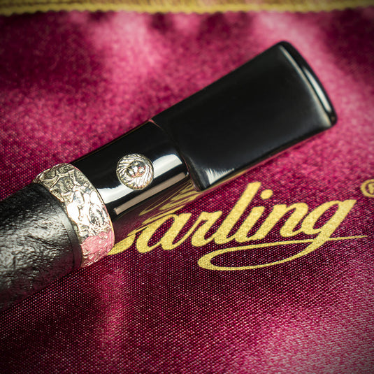Barling Trafalgar Fossil Briar Pipe - Shape 1814