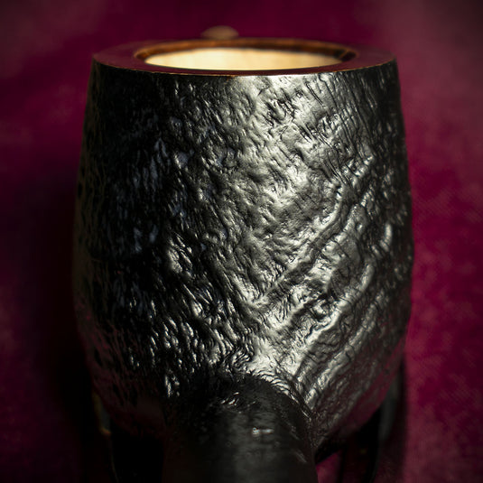 Barling Trafalgar Fossil Briar Pipe - Shape 1814