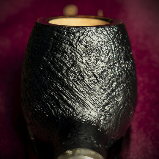 Barling Trafalgar Fossil Briar Pipe - Shape 1816